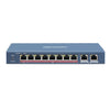 8 Port Unmanaged PoE Switch - DS-3E0310HP-E