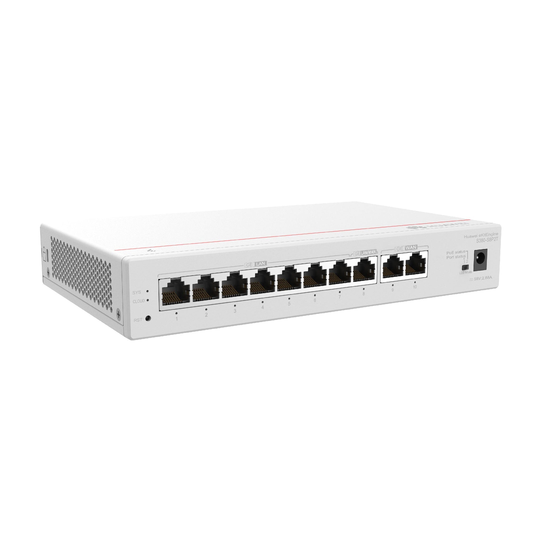 Huawei POE+ 10 Port Router | S380-S8P2T