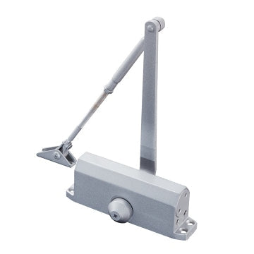 Switchcom Distribution Hydraulic Door Closer L Duty IP65 Silver | AC-DL-45