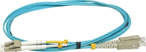 Switchcom Distribution LCSC-DX Multi Mode OM3 2M Fibre Patch Cord | F-PC-OM3-LCSC-2