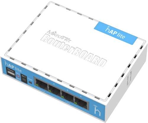 Access Point MikroTik CAP-2nD Wi-Fi 2.4GHz Router Wireless PoE - Bianco, 300Mbps