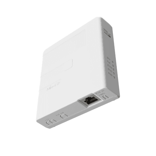 MikroTik GPEN21 Smart Media Converter with PoE Pass-through | GPEN21