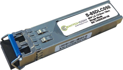 Switchcom Distribution Single Mode SFP LX 1310nm 10km | S-85DLC050