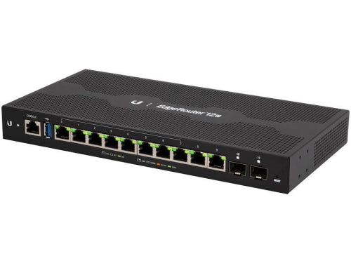 Ubiquiti EdgeRouter 10 Gigabit PoE Ports 2SFP Uplinks | ER-12P