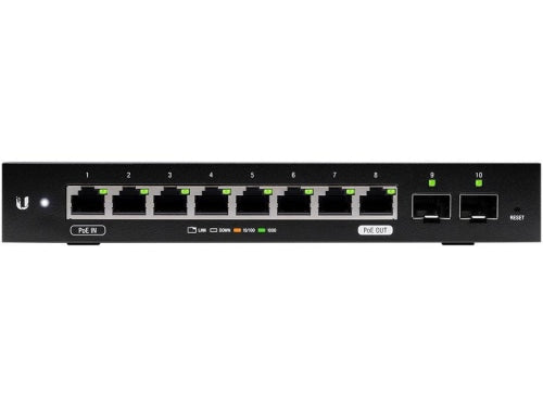 Ubiquiti EdgeSwitchX 8 Port Gigabit Ethernet + 2 SFP | ES-10X