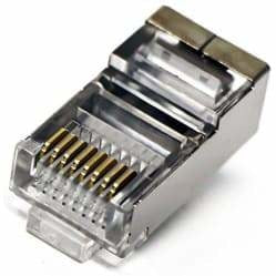 CAT6 RJ45 Shielded Connector Termination | RJ45-C50-C6-SH