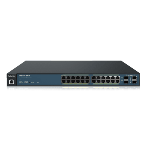 EnGenius Neutron EWS 24-Port Managed Gigabit 185W PoE+ Switch | EWS7928P