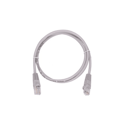 Extralink Flylead - CAT5 - 1m - Grey | EX-FL-C5-1-G