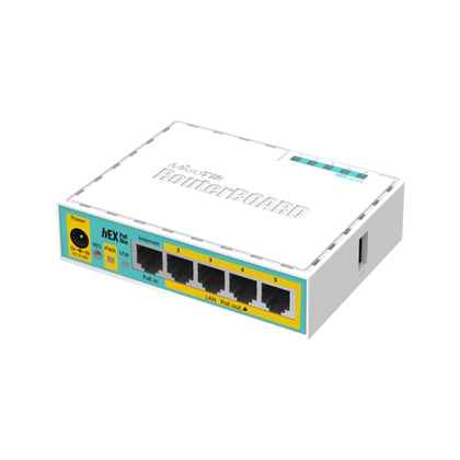MikroTik hEX PoE Lite Desktop Router 5 10/100 | RB-750UPR2