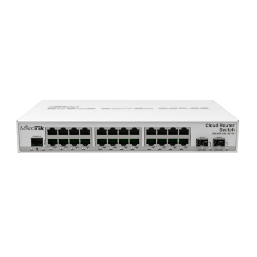 MikroTik Switch with Router OS L5 +Desktop Case | CRS326-24G-2S+I