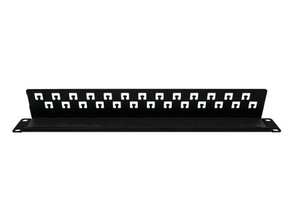 Switchcom Distribution 19-inch Rack Mount Brush Panel | CAB-BP-S