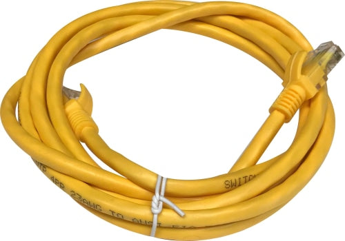 Switchcom Distribution 2m UTP Cat5e Yellow Flylead | FL-C5-2-Y