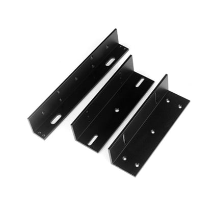 Switchcom Distribution Black ZL Bracket for 280KG Magnetic Lock | AC-LZ-W600S