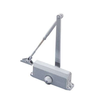 Switchcom Distribution Hydraulic Door Closer L Duty IP65 Silver | AC-DL-45