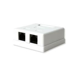 Switchcom Distribution Surface Mount Box Double Cat5 | WB-C5-D