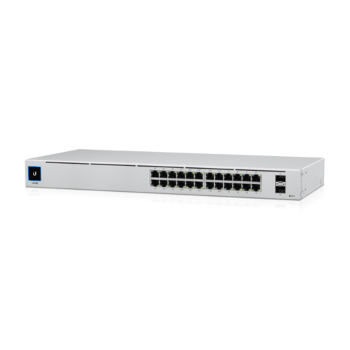 Ubiquiti 24 Port Gigabit 2SFP Managed UniFi Switch | USW-24