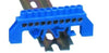 12 Way Din Rail Black