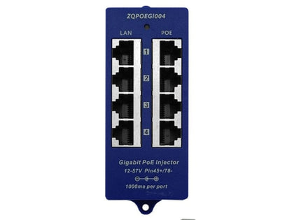 4 Port Gigabit PoE Injector