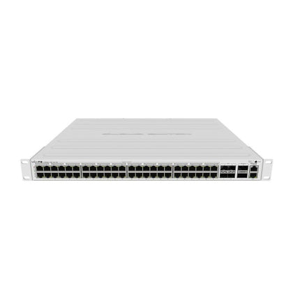 Cloud Router Switch 48 Port Gigabit PoE 4 SFP+ 2 QSFP+ 700W | CRS354-48P-4S+2Q+RM