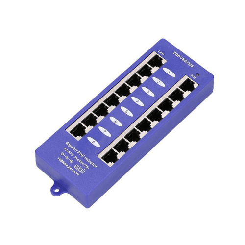 Extralink POE INJECTOR 8 PORT GIGABIT