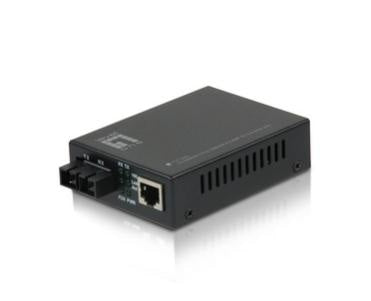 LevelOne RJ45 to SC Fast Ethernet Multi Mode Fiber Media Converter | FVT-2001