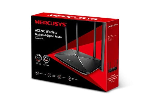 Mercusys AC1200 Wireless Dual Band Gigabit Router | AC12G