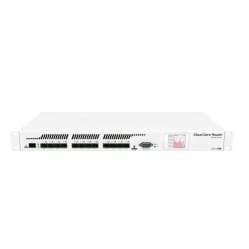 MikroTik 1.2GHz 1U Rackmount Cloud Core Router with LCD Panel | CCR1016-12S-1S+