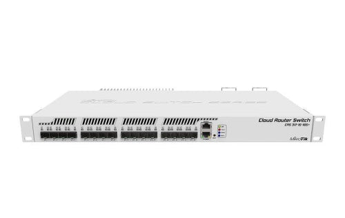 MikroTik 16-SFP Port 1U Rackmount Cloud Router Switch | CRS317-1G-16S+RM