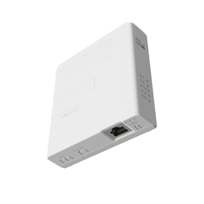 MikroTik GPEN21 Smart Media Converter with PoE Pass-through | GPEN21
