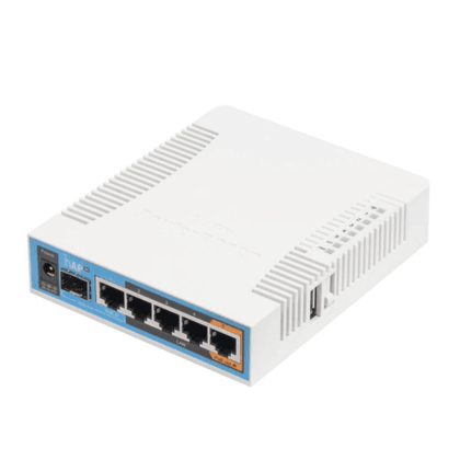 MikroTik hAP ac Dual Band 5 Port Gigabit 1SFP WiFi Router | RB962UiGS-5HacT2HnT