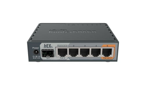MikroTik hEX s Five port Gigabit Ethernet router | RB760iGS