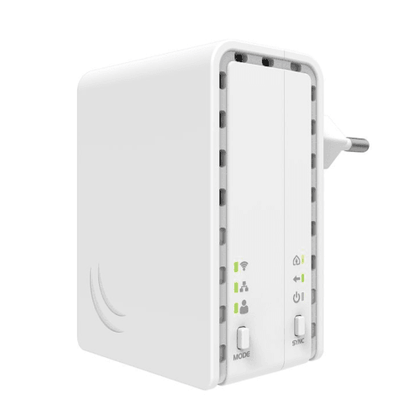 MikroTik Powerline 2.4GHz 1.5dBi Fast Ethernet WiFi AP | PL7411-2nD