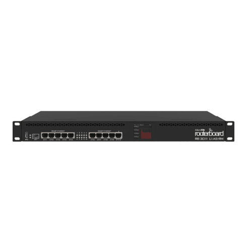 MikroTik RB3011UiAS-RM - Rackmount Router with 10 Gb and 1 SFP Port | RB3011UiAS-RM