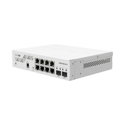 MikroTik SwOS Cloud Switch 8 Port Gigabit 2SFP+ PoE Input | CSS610-8G-2S+IN