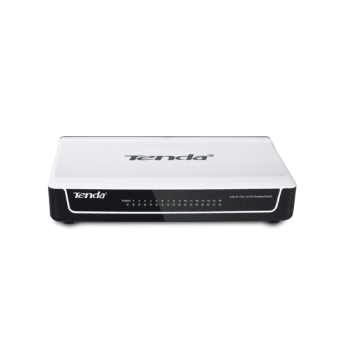 Tenda 16-Port Fast Ethernet Desktop Switch | S16
