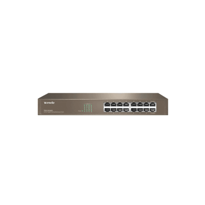 Tenda 16-Port Gigabit Rack Mount Switch | TEG1016D