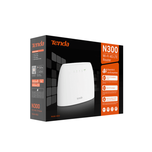 Tenda 4G LTE 2.4GHz 300Mbps Wireless Router