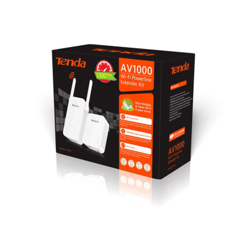 Tenda Powerline 1000Mbps 2.4GHz Wireless Kit P3 & PA6 | PH5