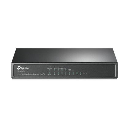 TP-Link 8-Port 10/100Mbps Desktop Switch with 4-Port PoE | TL-SF1008P