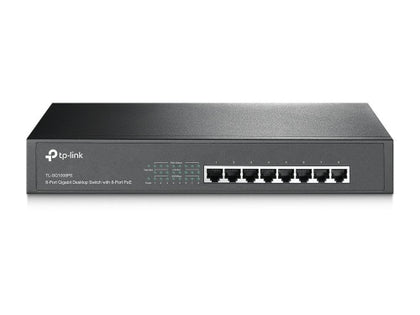 TP-Link 8-Port PoE+ Gigabit Rackmount Switch | TL-SG1008PE