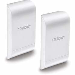 TRENDnet 2.4GHz 10dBi Wireless N300 Outdoor PoE PtP Bridge Kit | TEW-740APBO2K