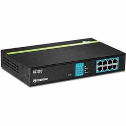 TRENDnet 8-Port Gigabit GREENnet PoE+ Switch | TPE-TG81g