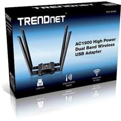 TRENDnet AC1900 High Power Dual Band Wireless USB Adapter | TEW-809UB