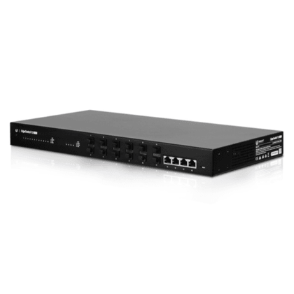Ubiquiti 12 Port SFP EdgeSwitch + 4 Gig Ethernet | ES-12F