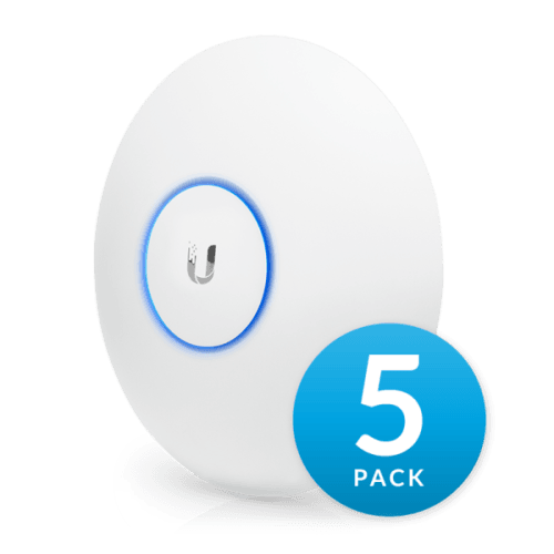 Ubiquiti 2.4GHz / 5GHz UniFi AC Long Range Access Point 5-Pack | UAP‑AC‑LR-5