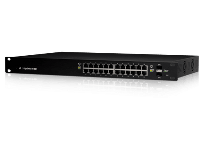 Ubiquiti 24-Port EdgeSwitch Managed PoE+ Gigabit Switch with SFP | ES‑24‑250W