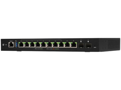 Ubiquiti EdgeRouter 10 Gigabit PoE Ports 2SFP Uplinks | ER-12P