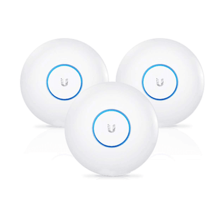 Ubiquiti UniFI AC Pro Dual Band AP 3 Pack - no PSU| UAP-AC-PRO-3