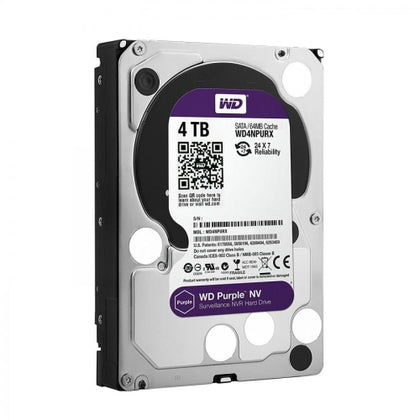 Western Digital 4TB Purple Surveillance Hard Drive | WD40PURZ